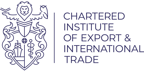 the Chartered Institute of Export & International Trade ogo